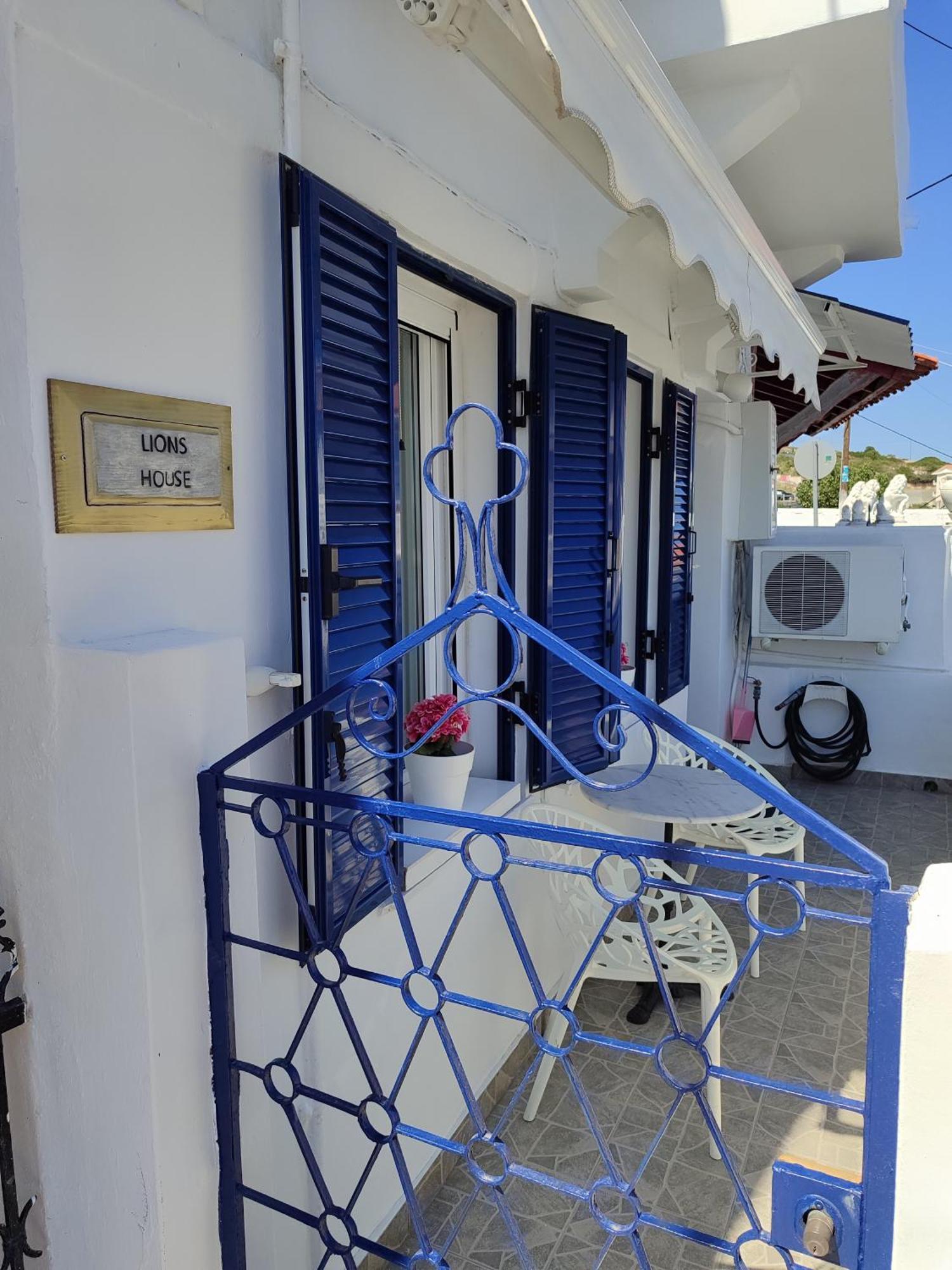 Lions House Pythagorio Villa Bagian luar foto